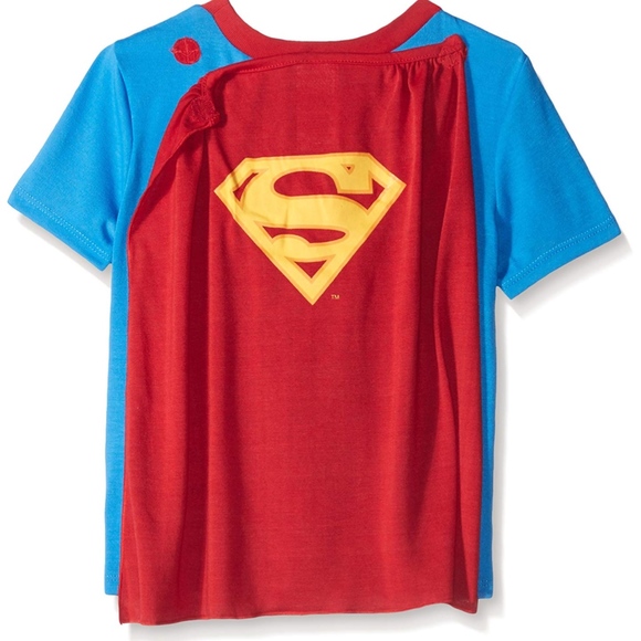 Justice League Boys' Superman Pajama with Cape - Picture 3 of 3